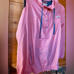 Columbia pfg light weight breathable wind breaker